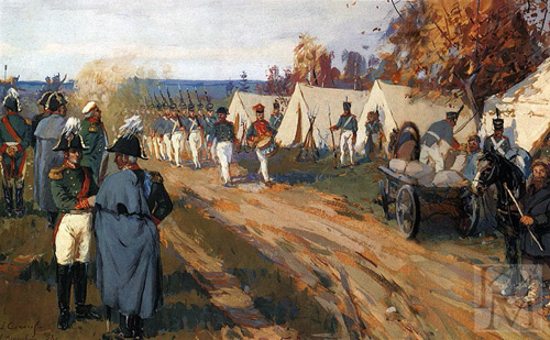Тарутинский лагерь 1812 г.