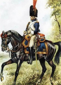 Конные гренадеры гвардии Наполеона 1812 года