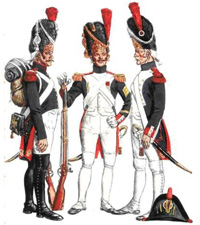  Пешие гренадеры гвардии Наполеона, 1812