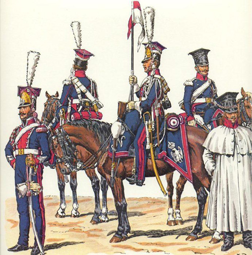 Польские уланы гвардии Наполеона